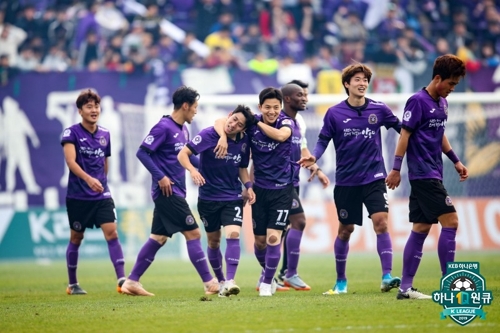 '이선걸 극장 골' 안양, 안산에 짜릿한 3-2 역전승…3위 탈환