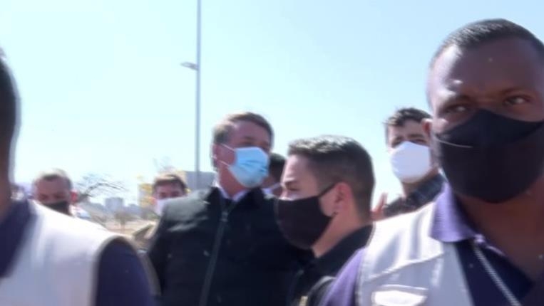 기자에게 막말하는 브라질 대통령