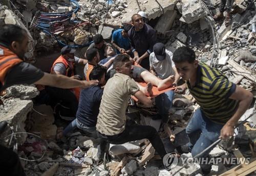 "이스라엘, 가자지구서 '민간인 62명 살해' 전쟁범죄"
