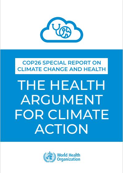 세계보건기구(WHO) COP26 특별보고서