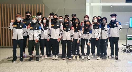 '최민정 합류' 쇼트트랙 대표팀, 3차 월드컵 위해 헝가리로 출국
