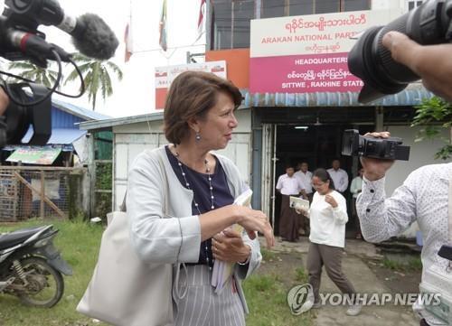 크리스틴 슈래너 버기너 전 유엔 미얀마 특사