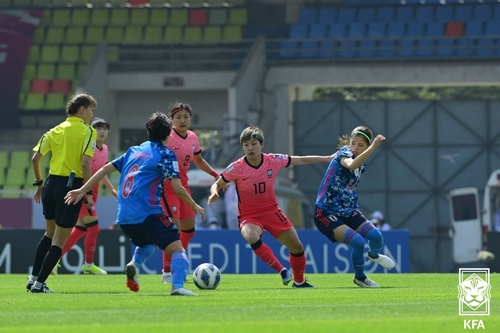 중계 축구 컵 아시안 여자 여자 축구