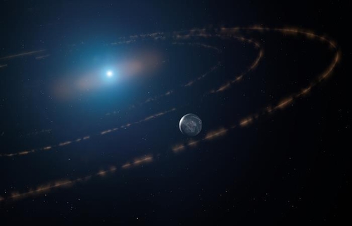 '죽은 별' 백색왜성 생명체 서식 가능영역서 행성 발견