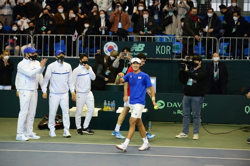 한국 테니스 세계 16강 이끈 권순우 "부담 컸지만 끝까지 집중"
