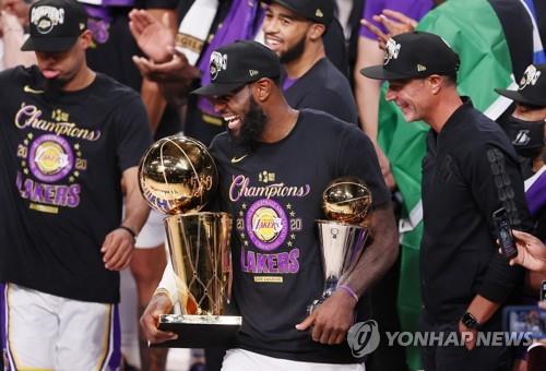 2019-2020 NBA 우승팀 LA 레이커스