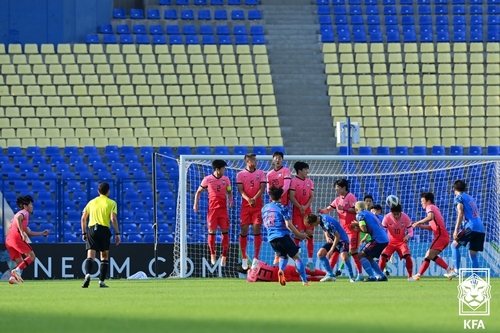 황선홍호, 일본에 0-3 대패…U-23 아시안컵 사상 첫 8강 탈락