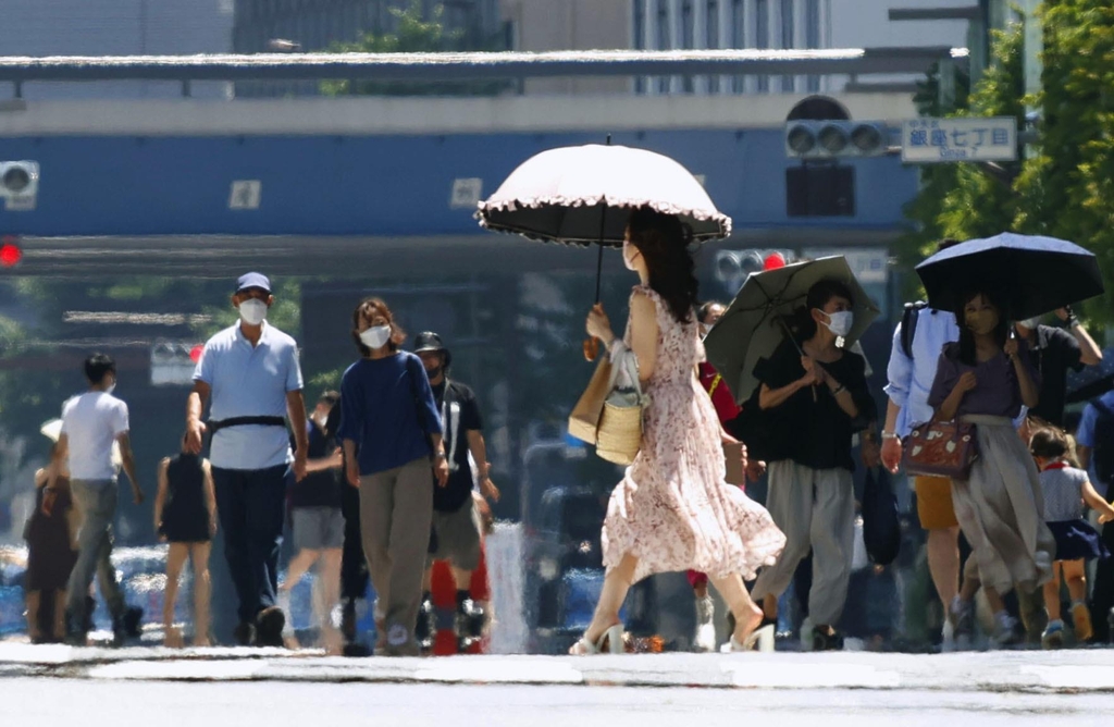 일본도 때 이른 6월 폭염
