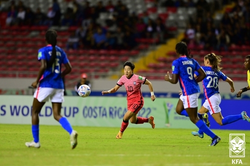 South Korea and France match