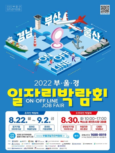 부산·울산·경남 일자리 박람회 개막…290개 업체 참가