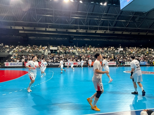 한국, 핸드볼 한일 정기전 남자부 경기 19-25로 패배