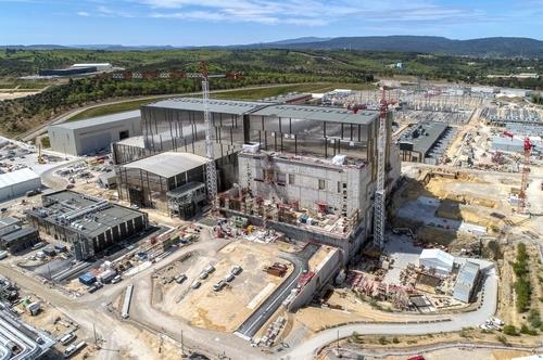 프랑스 카다라쉬 국제핵융합실험로(ITER) 건설 현장 