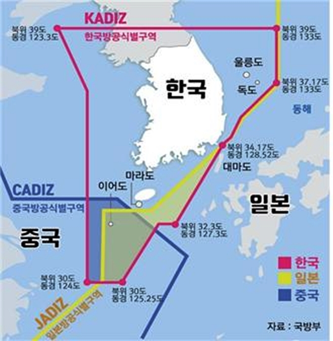 한국방공식별구역(KADIZ)