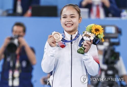 [올림픽] '도마' 여서정, 동메달