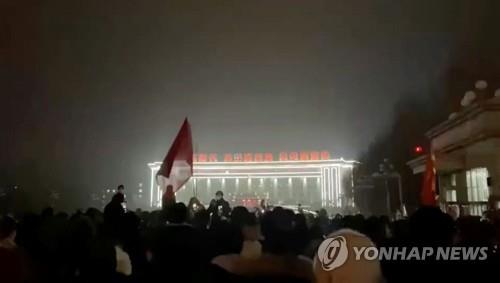 中우루무치에서 최근 발생한 방역 완화 요구 시위