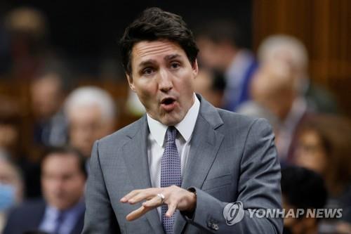 캐나다 총리, 중국 '백지시위'에 "국민 표현·저항 허용돼야"