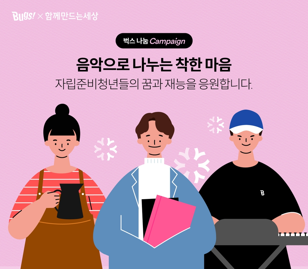 NHN벅스, 자립준비청년 도전 돕는 이용권 상품 출시