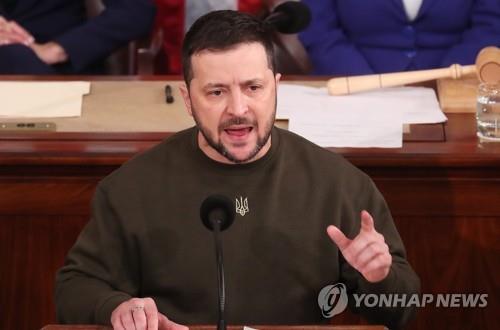 볼로디미르 젤렌스키 우크라이나 대통령.
