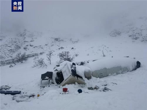 중국 춘제 앞두고 티베트 눈사태로 28명 사망…수색 종료