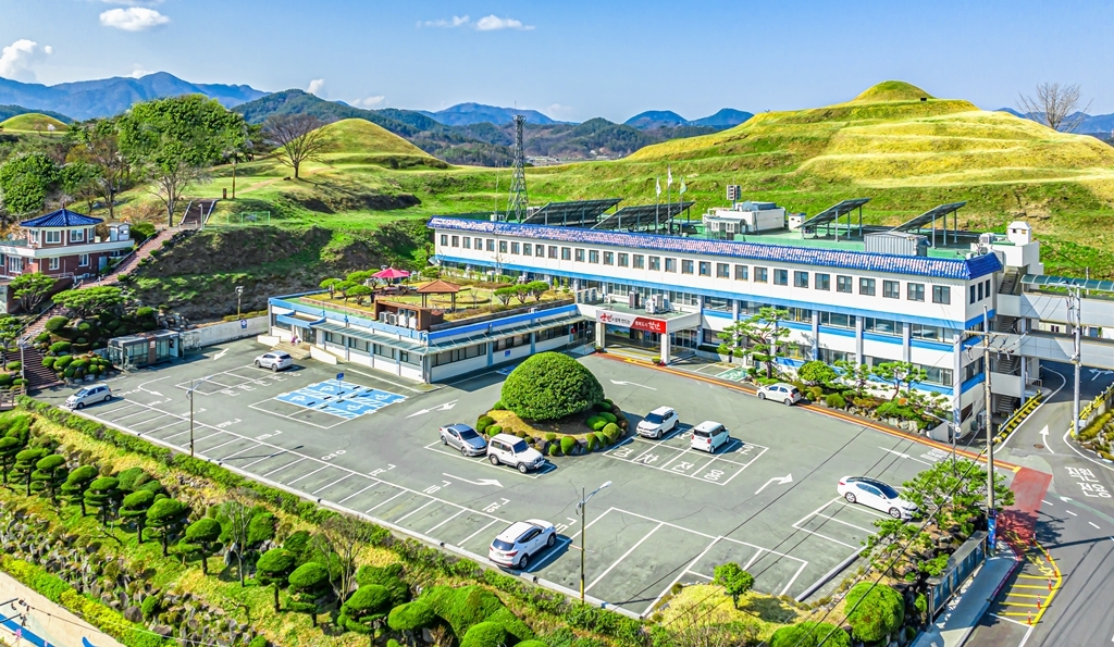 경남 함안군청 전경
