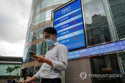 홍콩 항셍지수 시황판