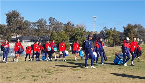 2023 FIFA 여자월드컵에 참가하는 한국 여자축구대표팀