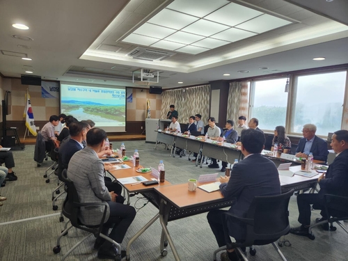 수자원공사 남강댐지사, 버들류 증식 해결 나선다…용역 착수