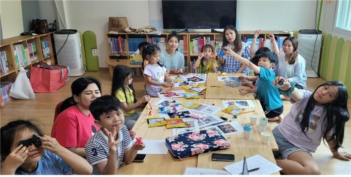 충남 홍성군 가족센터의 '부모-자녀 상호작용 프로그램'