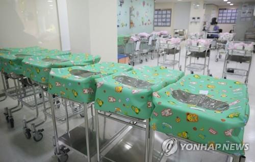 2019년 서울의 한 대형병원 신생아실