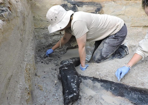 사상最古 목조구조물 발견…"47만년 전 현생인류 조상이 제작"
