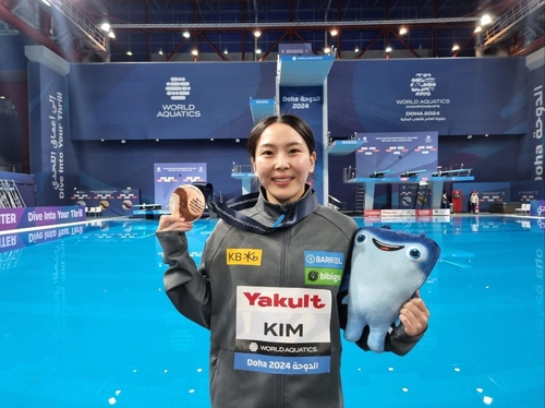 Suji Kim, shining bronze medal at the World Championships