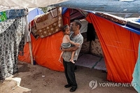 유니세프 "가자 어린이 90%, 성장에 필요한 영양소 매우 부족"