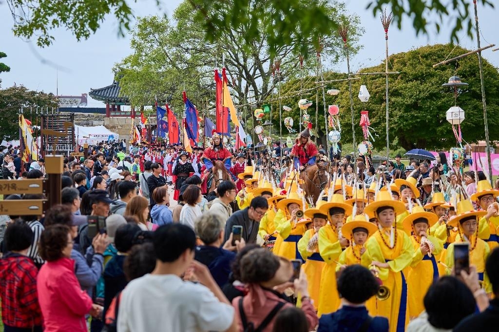 지난해 해미읍성 축제 모습