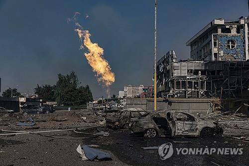 러시아 공격받은 우크라이나 지역