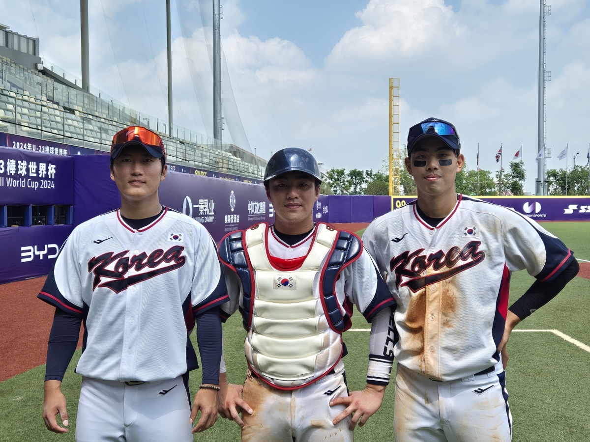 한국, U-23 야구월드컵 슈퍼라운드 첫 경기서 중국 완파