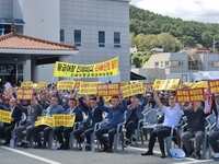 부산·경남 어업인들 "진해신항 개발로 생존권 박탈…지원 필요"