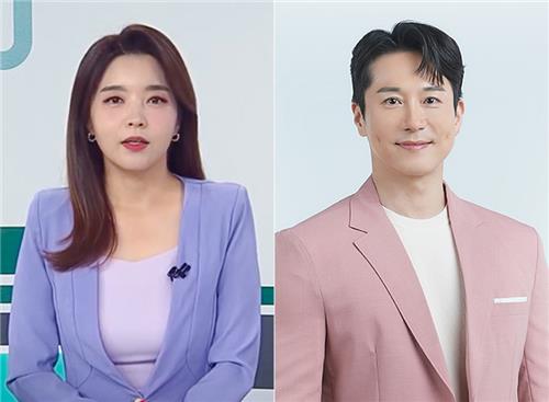 좌측부터 'KBS뉴스광장' 새 앵커로 나선 김나나 기자·김승휘 아나운서