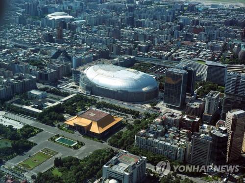 대만 타이베이돔 전경
