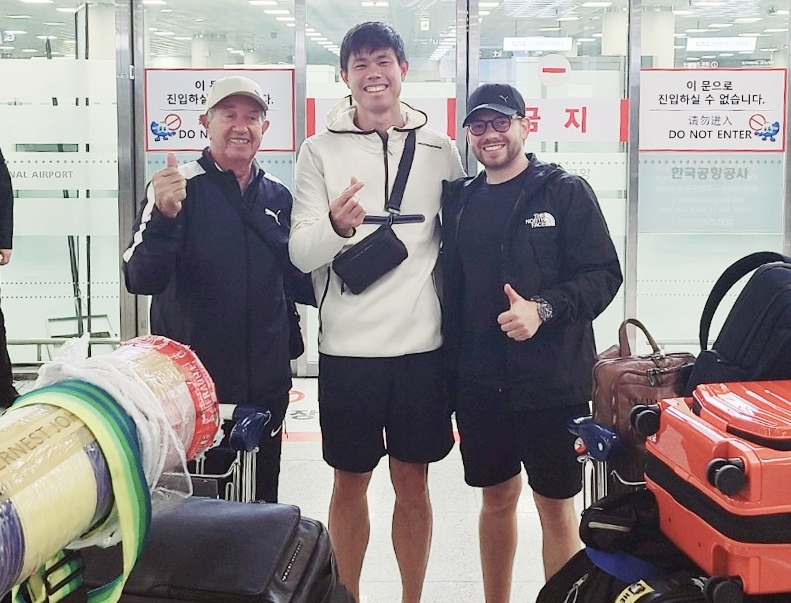 구미에 아시아육상경기선수권대회 출전 선수단 잇따라 도착