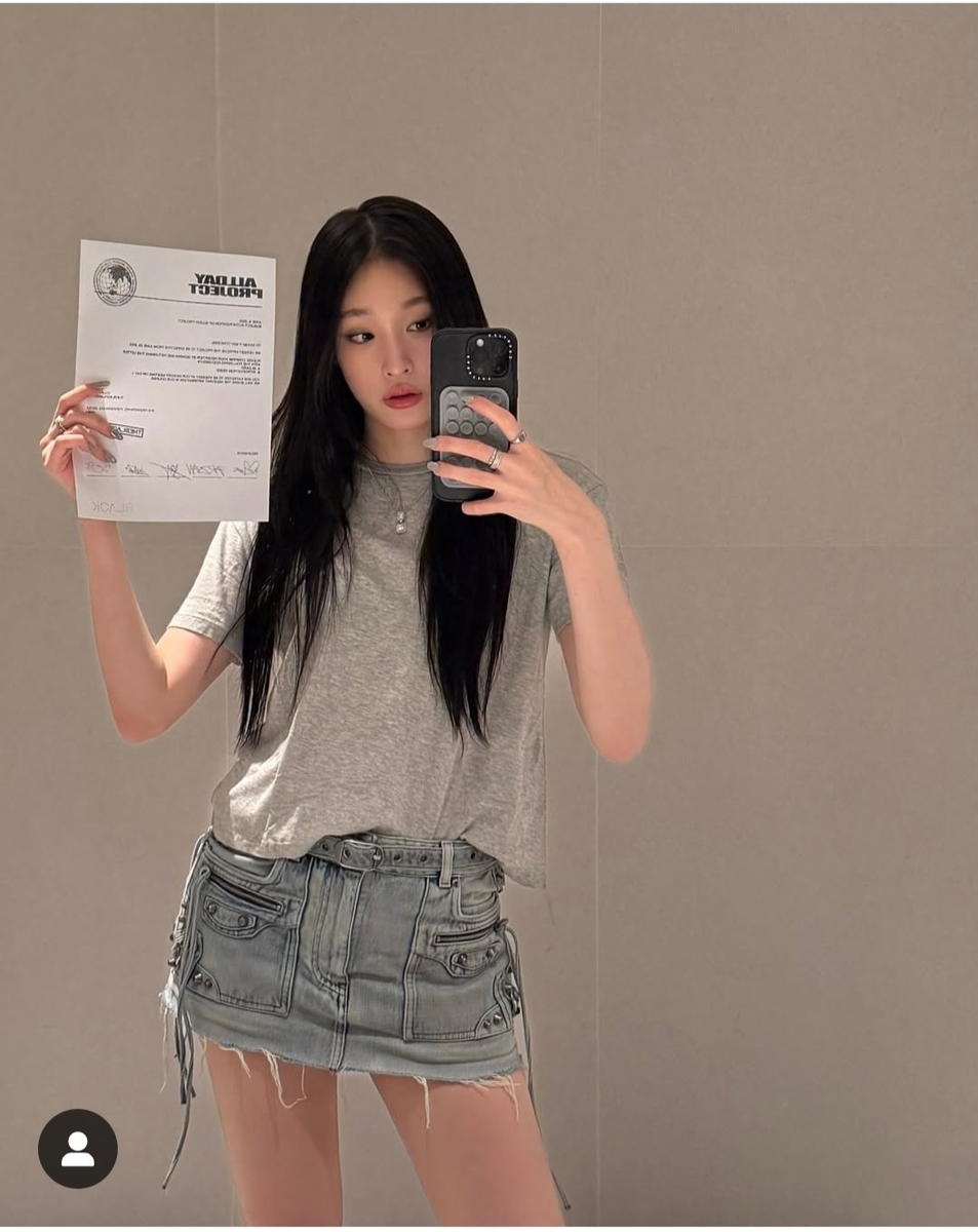 신세계 정유경 회장의 장녀 문서윤 씨(활동명 애니)