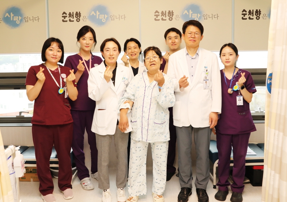 순천향대천안병원, 독립운동가 후손 뇌졸중 치료 무상 지원