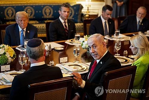 네타냐후 "트럼프와 회담서 인질 석방에 초점"