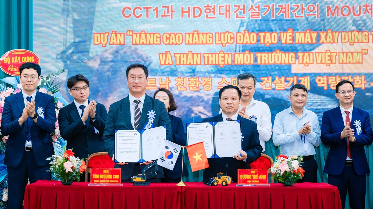 HD현대건설기계, 베트남 대학과 