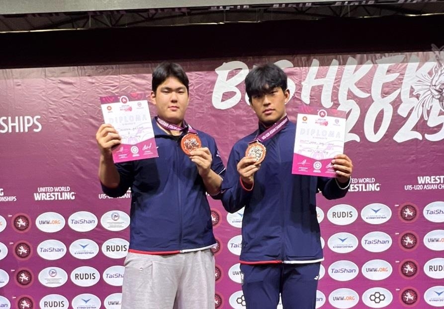최재노, U-20 아시아 레슬링선수권 그레코로만형 97㎏급 은메달