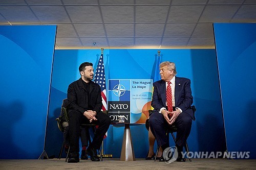 젤렌스키 "트럼프와 드론 '메가 딜' 검토 중…'윈윈'…