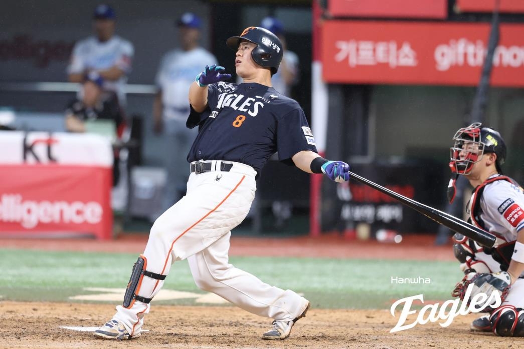 프로야구 한화, kt에 1점 차 강우콜드 게임 승…파죽의 8연승