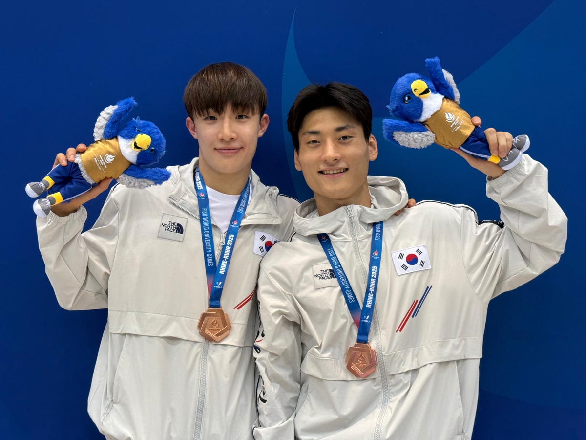 한국 수영, 하계 U대회 경영·다이빙에서 동메달 2개 …