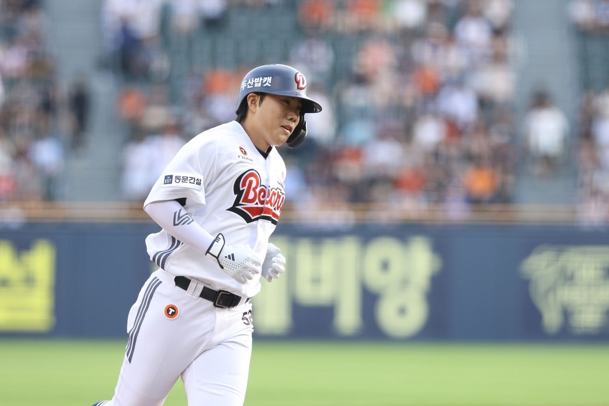 '쾅쾅쾅쾅쾅' 5홈런 폭발 두산, 10연승 달린 1위 한화 격침(종합)