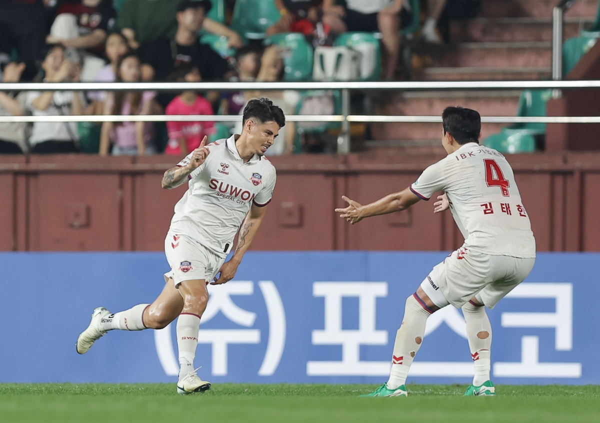 '포항전 멀티골' 수원FC 윌리안, K리그1 23라운드 MVP