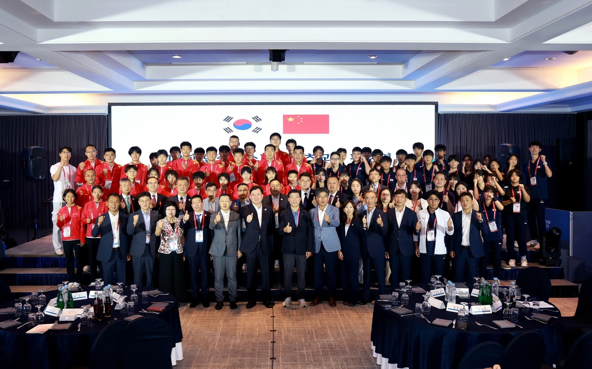 한중 청소년, 제주서 일주일간 스포츠로 우정 다졌다